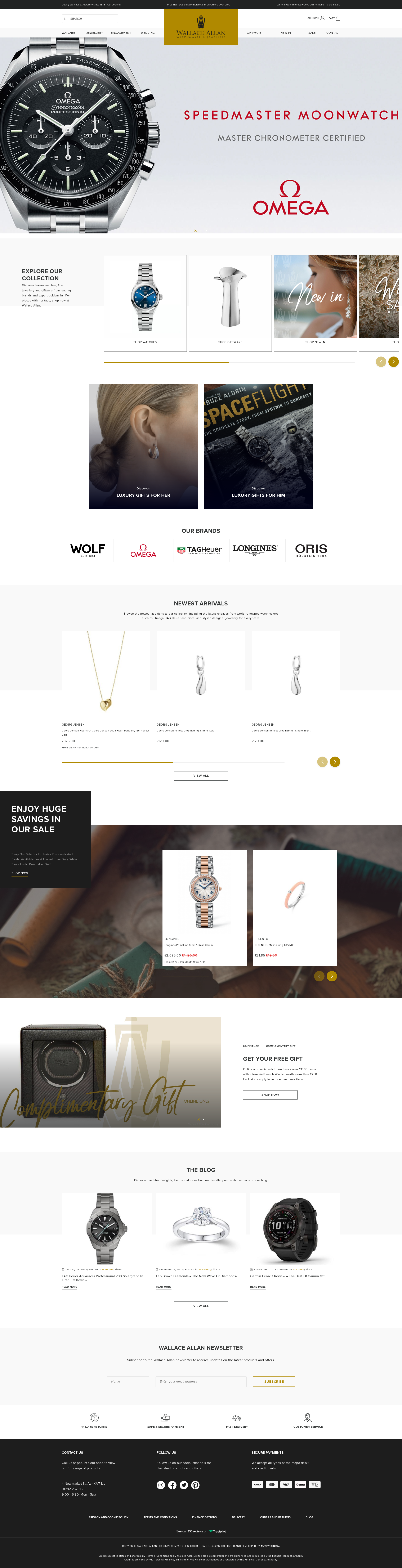 WA-Homepage