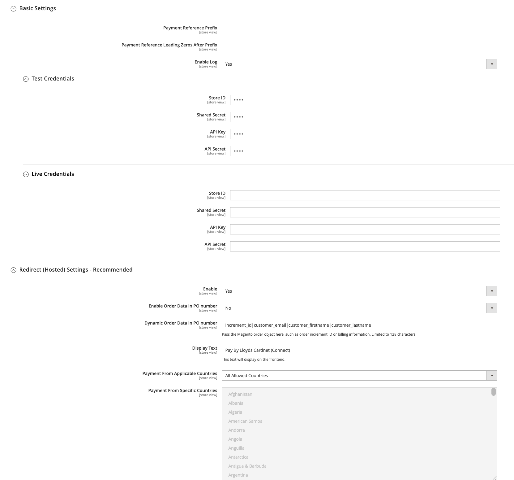 LBOP-Magento-Hosted-solution-backend-settings