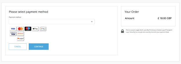 LBOP Magento hosted payment page