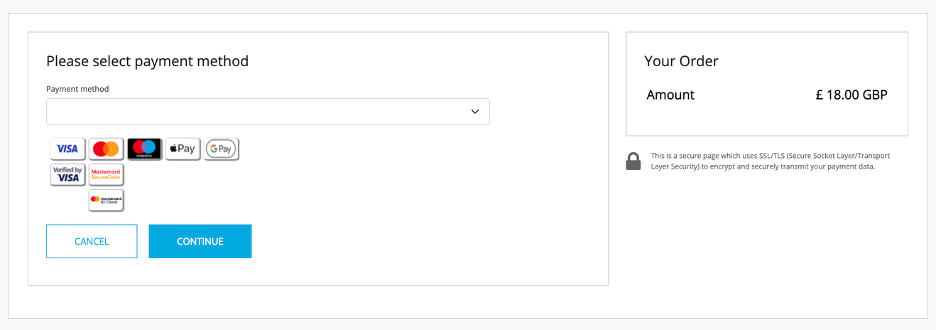 LBOB WooCommerce hosted payment page